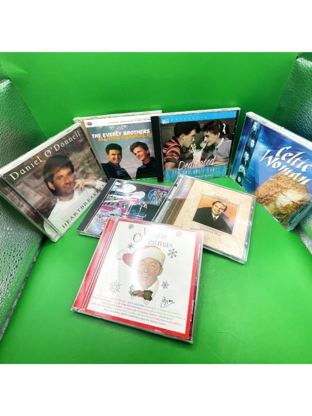 8-Disc Pop Southern Gospel Celtic CD Lot Everly Brothers Bing Crosby Christmas